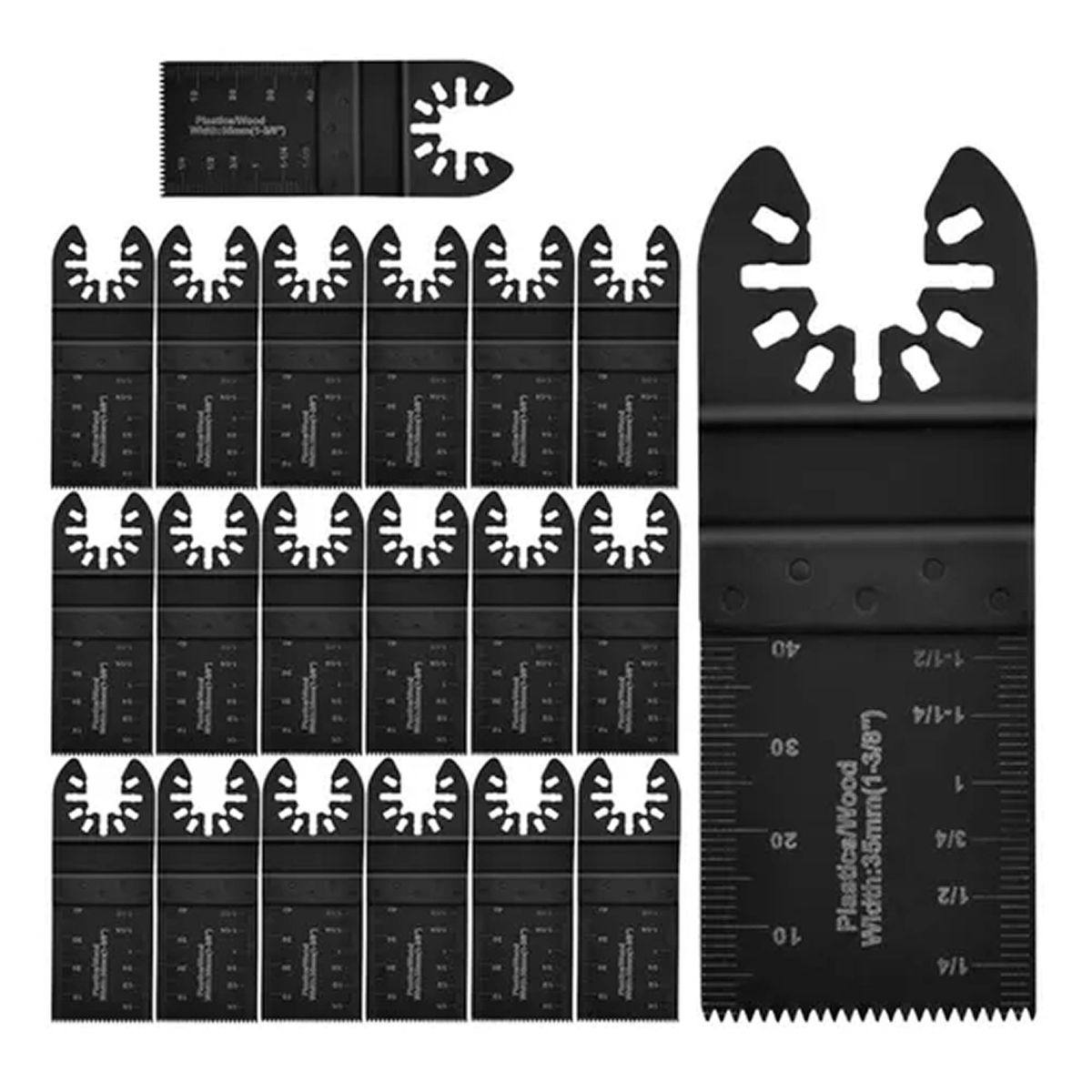 ESHOPANGIE - 20 Hoja Oscilante Multifuncional Sierra Multiherramienta