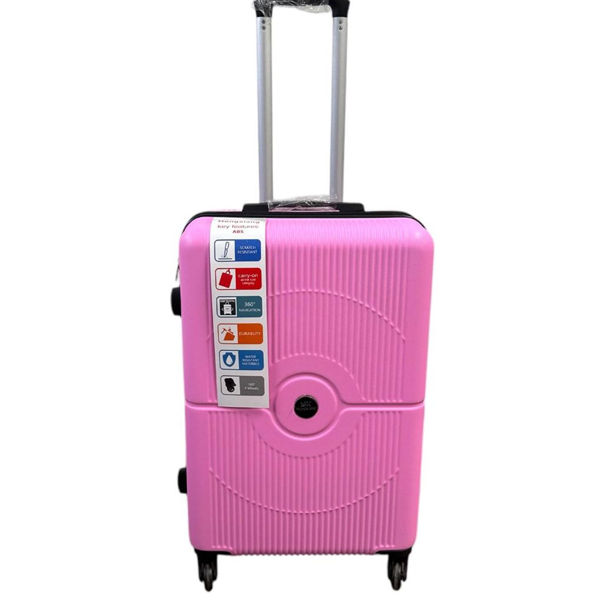 GENERICO - Maleta Grande Equipaje De Viaje De 20kg Rosa Claro