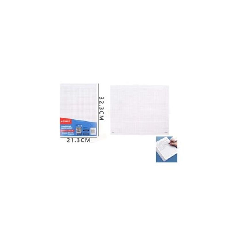 GENERICO - Cudernillo Cuadriculado 7 Mm 32 3 21 3 Cm 60 Hojas