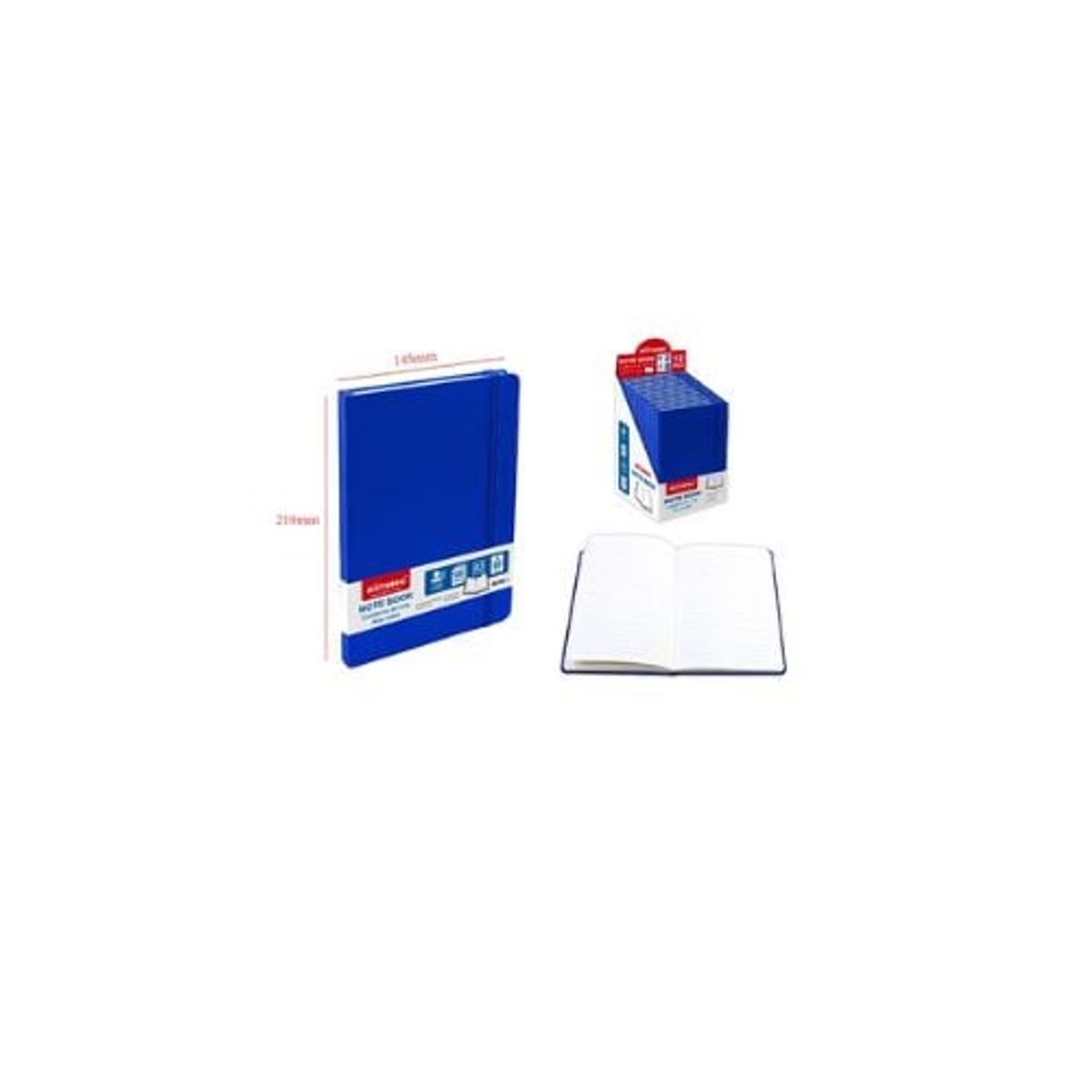 GENERICO - Libreta De Nota Azul 100 Hojas