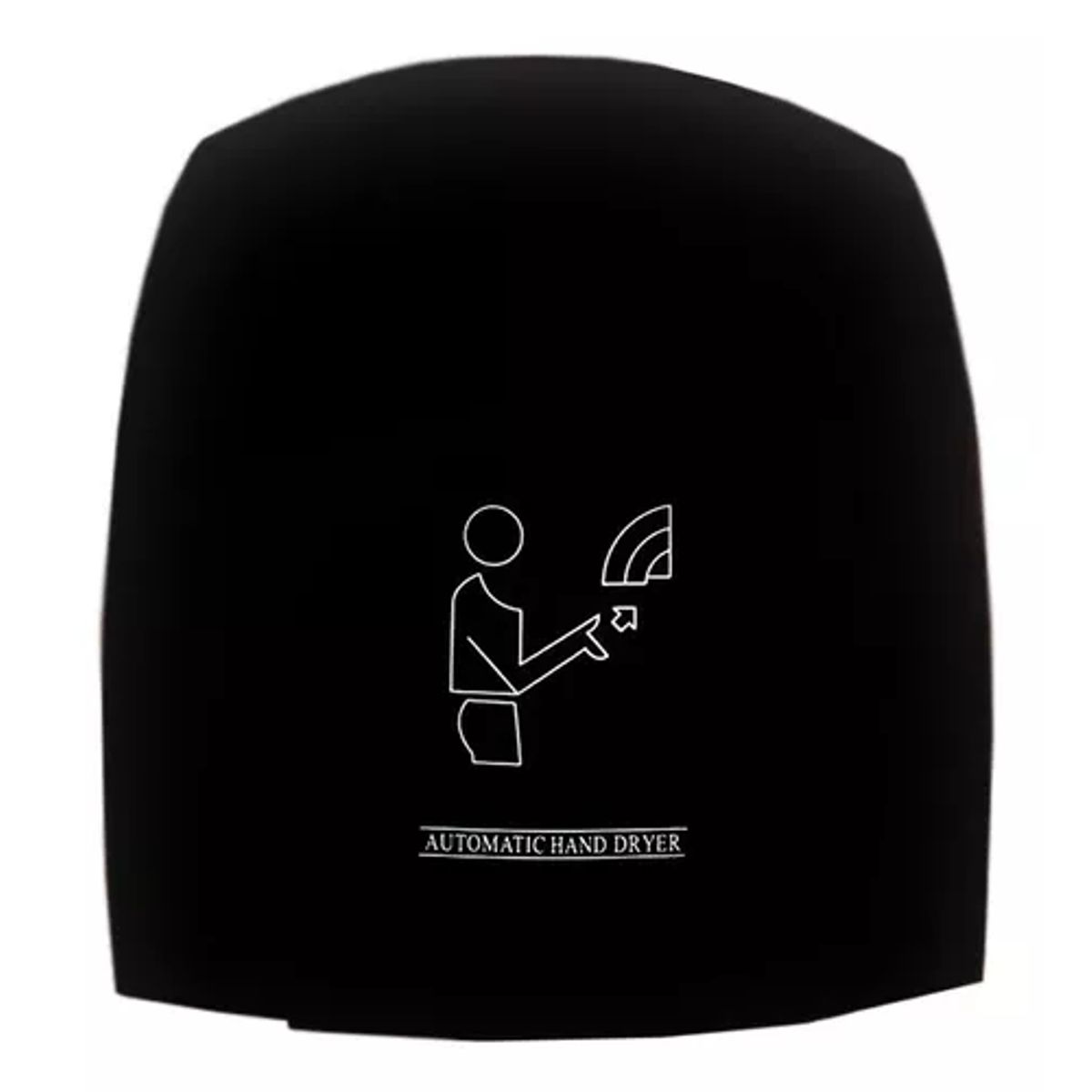 GENERICO - Secador Manos Eléctrico Automático Color Negro
