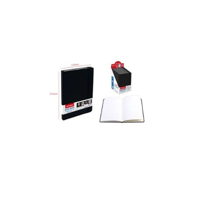 GENERICO - Libreta De Nota Negro 100 Hojas