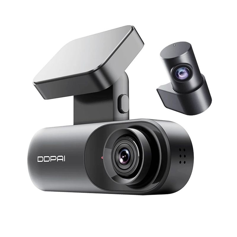 DDPAI - Cámara de vehículo dual 25K GPS Wifi DDPAI N3 Pro