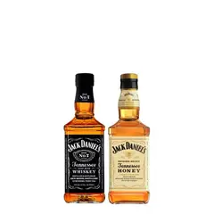 JACK DANIELS - Jack Daniel's N°7 200ml + Jack Daniel's Honey 200 ml