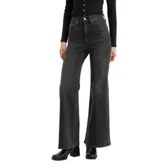 LEVIS - Jeans Mujer Ribcage Bells Negro