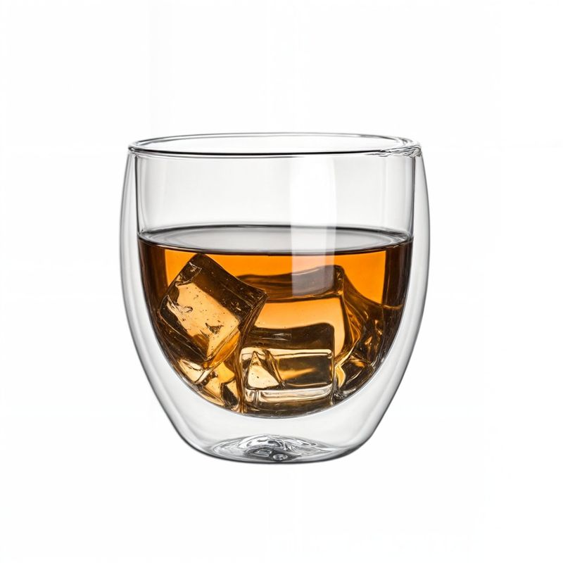 GENERICO - Vaso doble vidrio tazas doble vidrio doble pared 200 ml