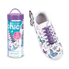 MAKE IT REAL - Sticker Chic Butterfly Decora Tus Zapatos Niña