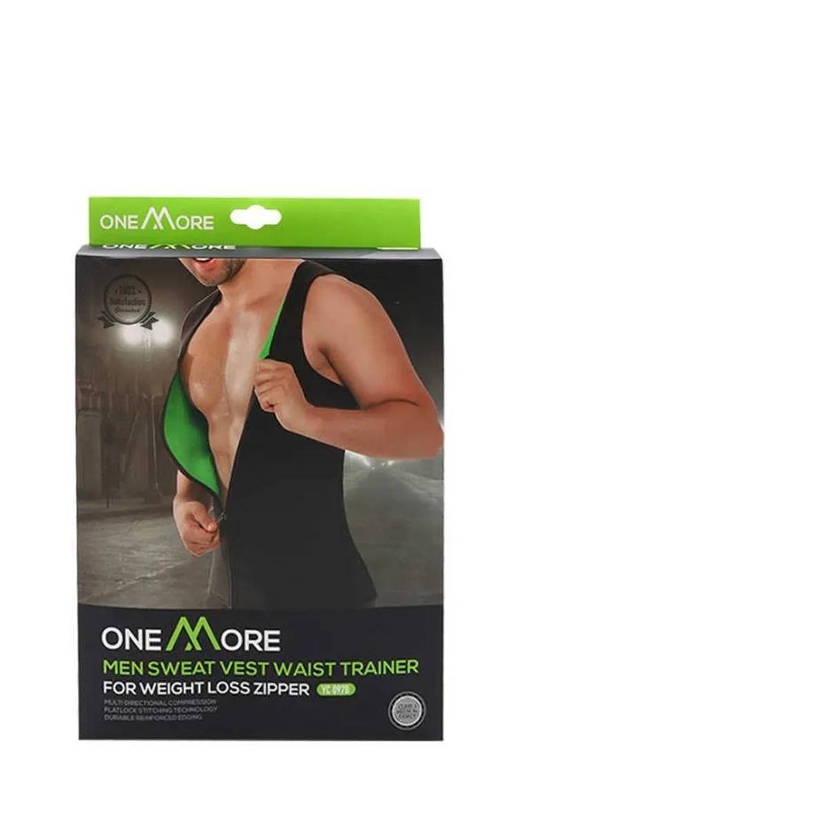 GENERICO - Faja Hombre chaleco Reductor termico Talla XXL