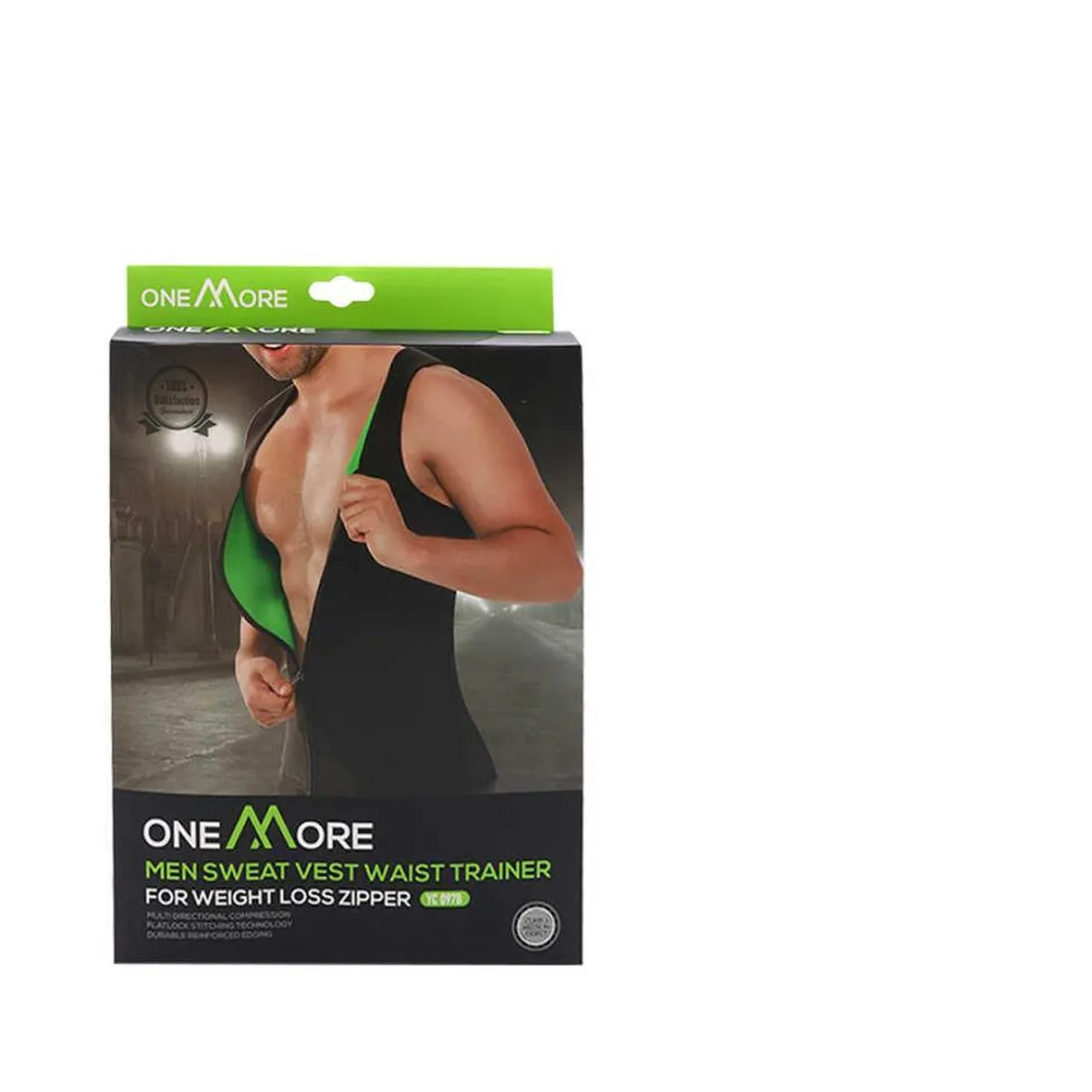 GENERICO - Faja Hombre chaleco Reductor termico Talla XXL