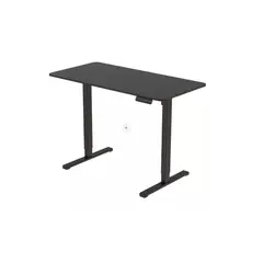 GENERICO - Escritorio Home Office Orion Eléctrico Natural 120x60cm Negro