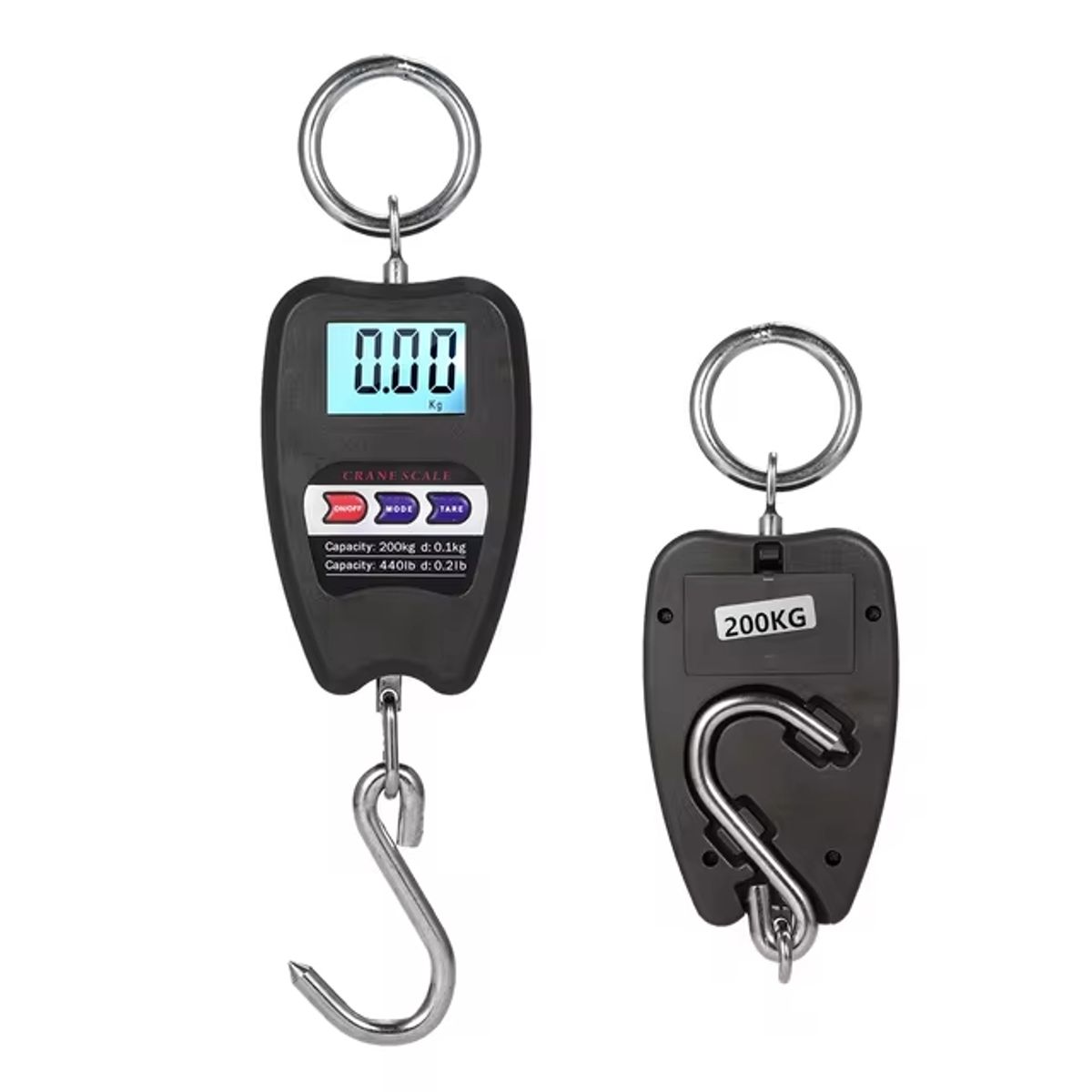 GENERICO - Balanza Pesa Viaje 200 Kilos