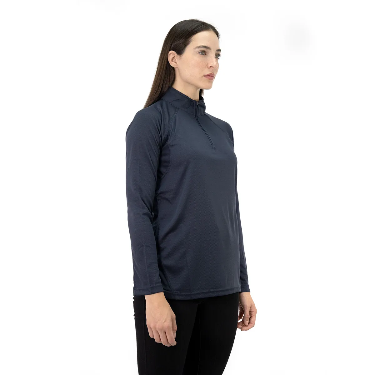 QUEBEC - Polera Quebec Half-Zip Mujer Iron