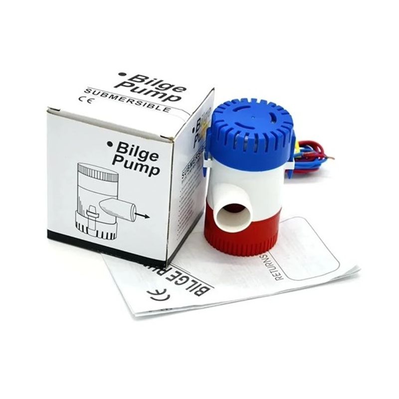 GENERICO - Bomba Achique Bote Sentina 1100gph 24V