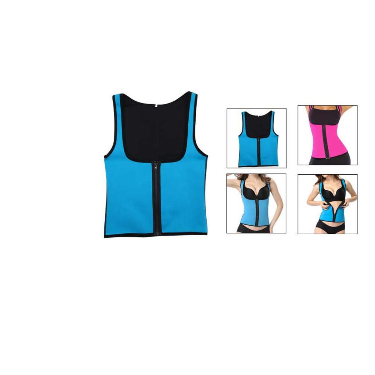 GENERICO - Faja Chaleco reductivo de dama Talla L