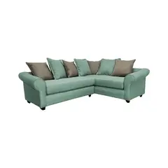SOFAS HOME - SECCIONAL PRAT DERECHO CHENILLE VERDE MENTA