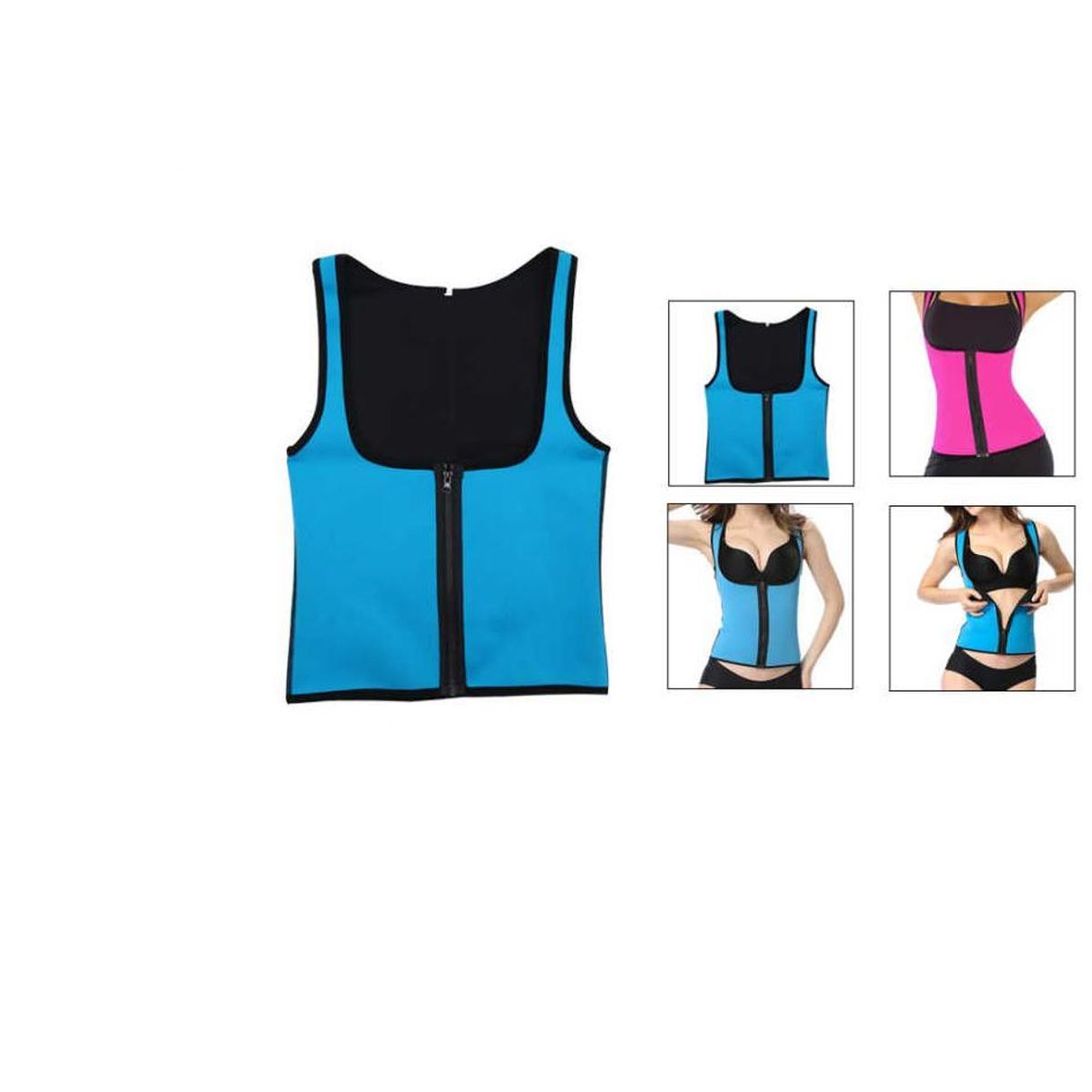 GENERICO - Faja Chaleco reductivo de dama Talla XL