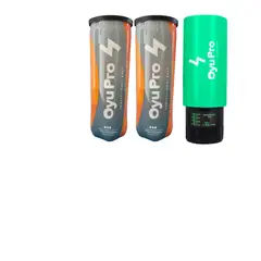 OYU PRO - Presurizador Verde + 2 tarros de pelotas padel