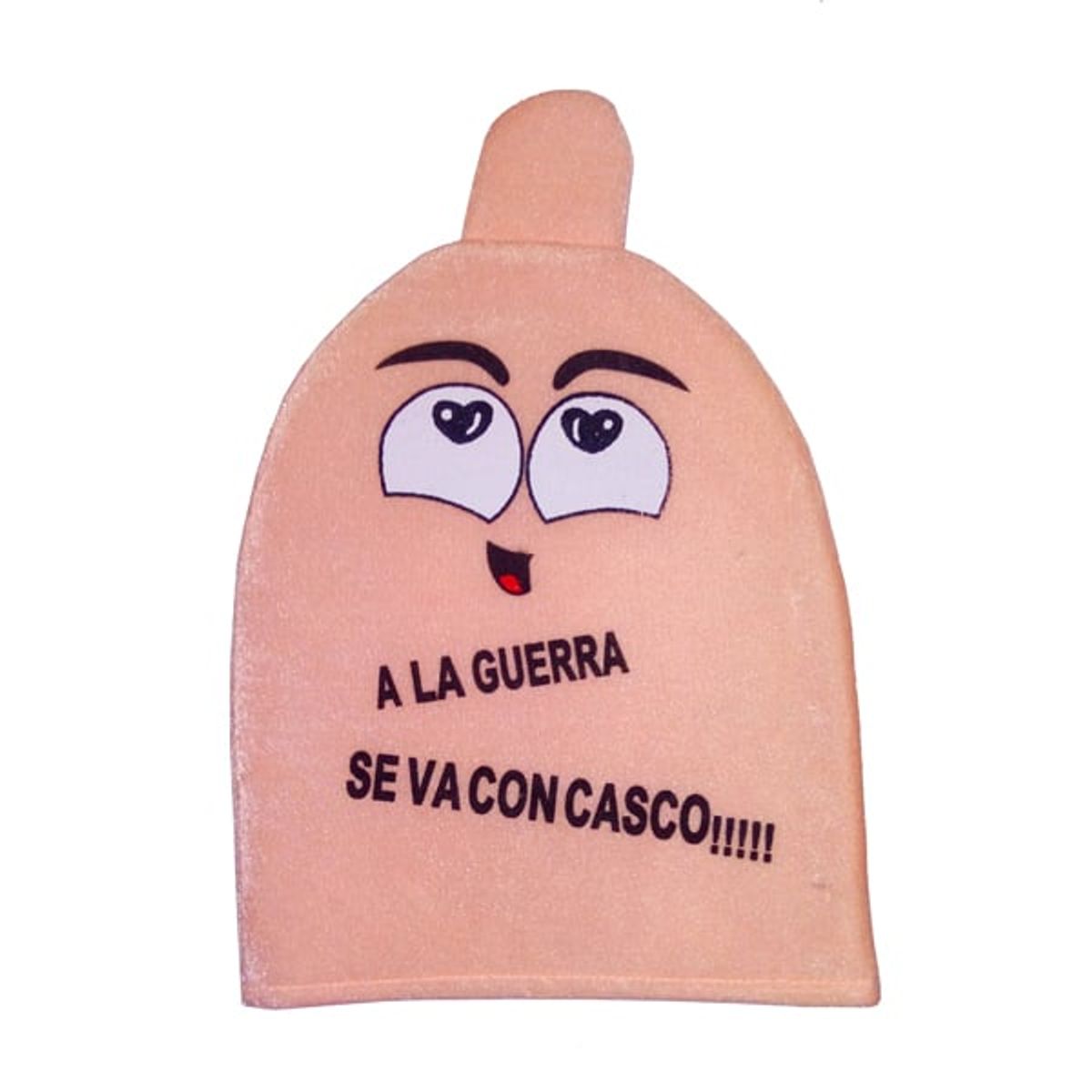 GENERICO - GORRO ESPUMA CONDON A LA GUERRA SE VA CON CASCO X1 UNI