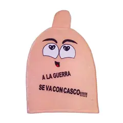 GENERICO - GORRO ESPUMA CONDON A LA GUERRA SE VA CON CASCO X1 UNI