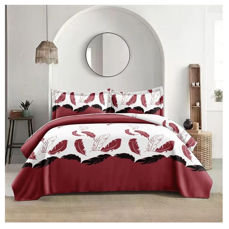 GENERICO - Cubrecama Tela Quilt De Verano 2 Plazas Diseño Estampado