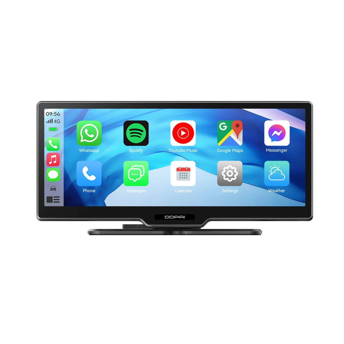 DDPAI - Cámara y pantalla con reproductor multimedia para vehículo DDPAI M5S