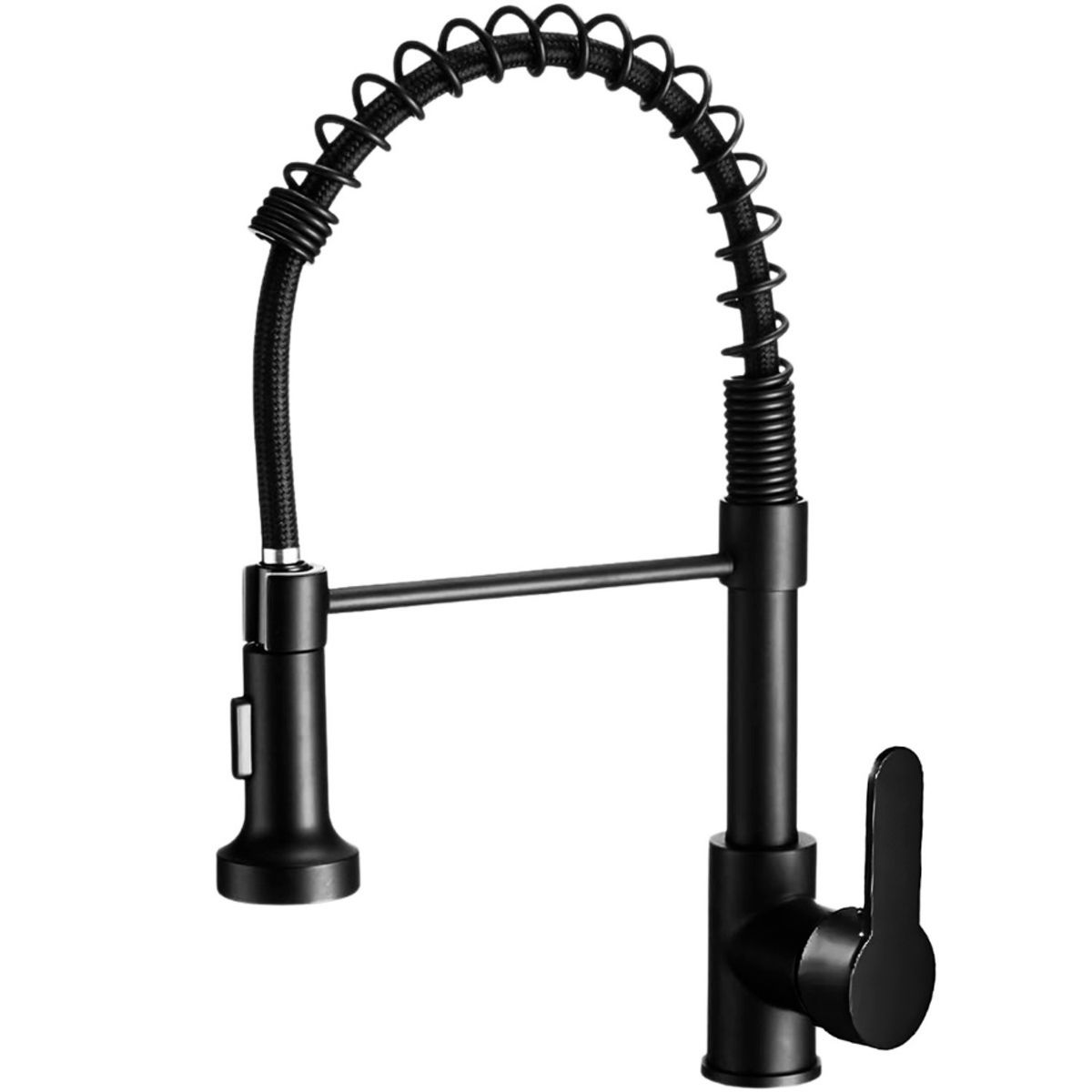 GENERICO - Llave Monomando Lavaplatos Acero Inoxidable Extensible