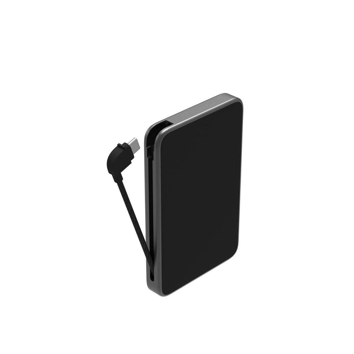 MOPHIE - Batería externa 5.000 mAh con cable USB-C 20W Negra