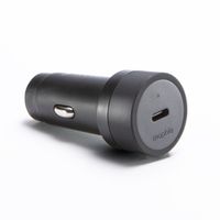 Cargador de auto USB-C 30W Sustentable Negro