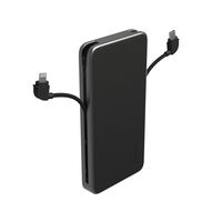 Batería externa 10.000 mAh con USB-C Lightning 30W Negra