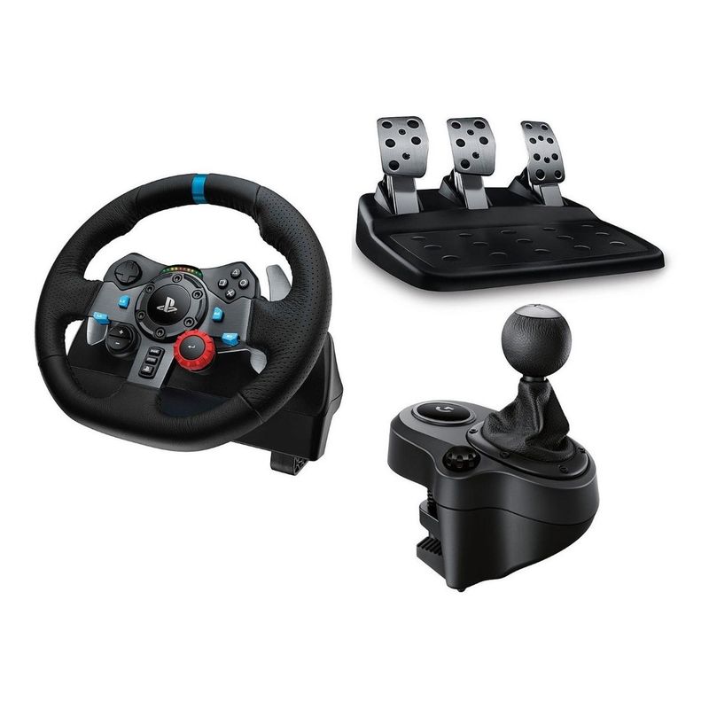 LOGITECH - Pack Volante Logitech G29 Con Pedales Y Palanca De Cambio para PS y PC