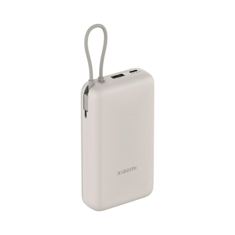 XIAOMI - Xiaomi Power Bank 33W 20000 mAh Cable Integrado - Dorado