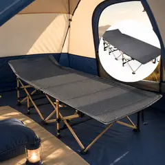 GENERICO - Catre Cama Campaña Camping Plegable Portátil Sencilla Ligera