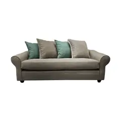 SOFAS HOME - SOFÁ PRAT CHENILLE BEIGE 3 CUERPOS
