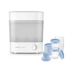 AVENT - Esterilizador Eléctrico más 10 Vasos de almacenamiento
