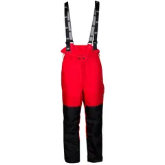 HARDWORK - Jardinera Pantalon HW Anticorte Motosierra Rojo