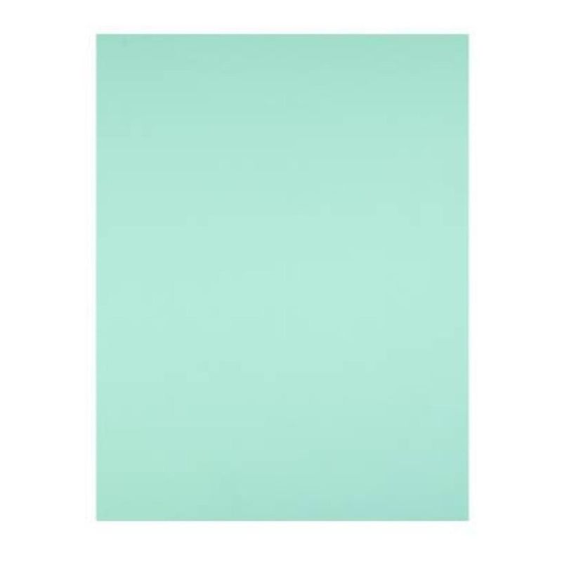 GENERICO - Cartulina De Colores Lisa Carta 240 Grs 100 Unid - Verde