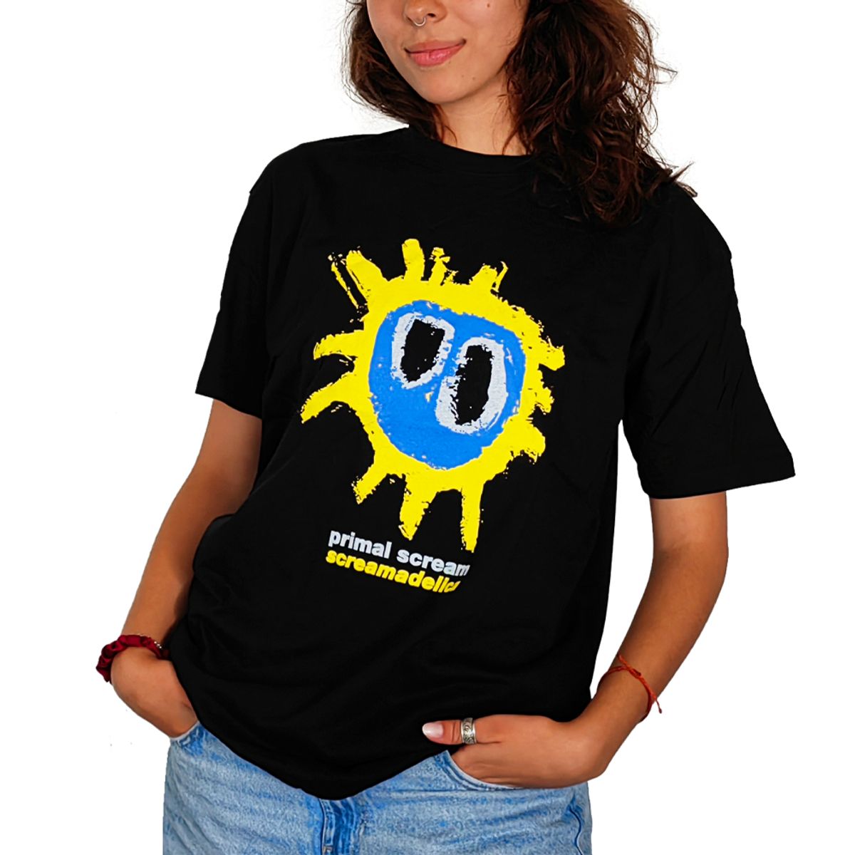 ROCK OFF OFFICIALLY LICENSED PRODUCTS - Polera original unisex de Primal Scream diseño portada del disco