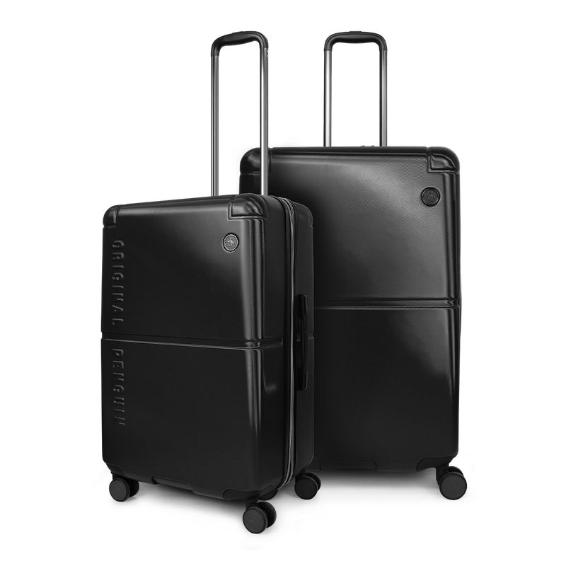 PENGUIN - Pack 2 maletas M+L Roma negra 20y23kg Penguin