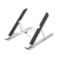 SOPORTE NEGRO PARA LAPTOP - ERGONÓMICO Y RESISTENTE