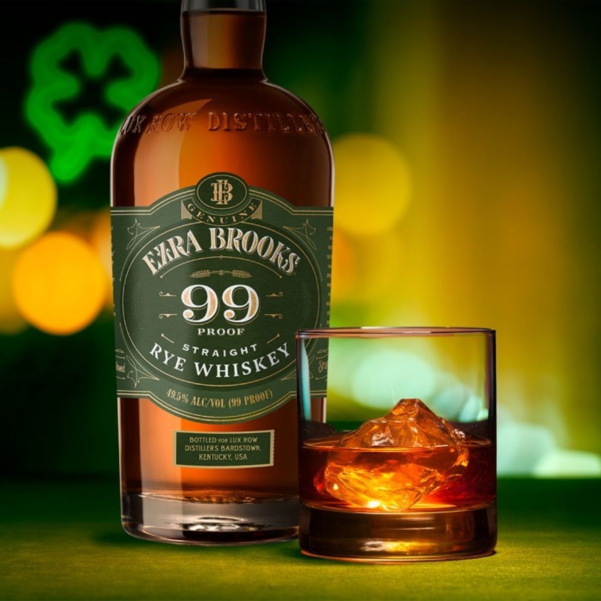 EZRA - Ezra Brooks Rye Whiskey 750cc