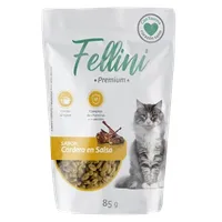 Fellini Cordero en salsa - Alimento Húmedo para Gatos 85gr