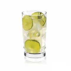 CRISTAR - Set 6 Vasos de Vidrio Madeira 370 ml Transparente