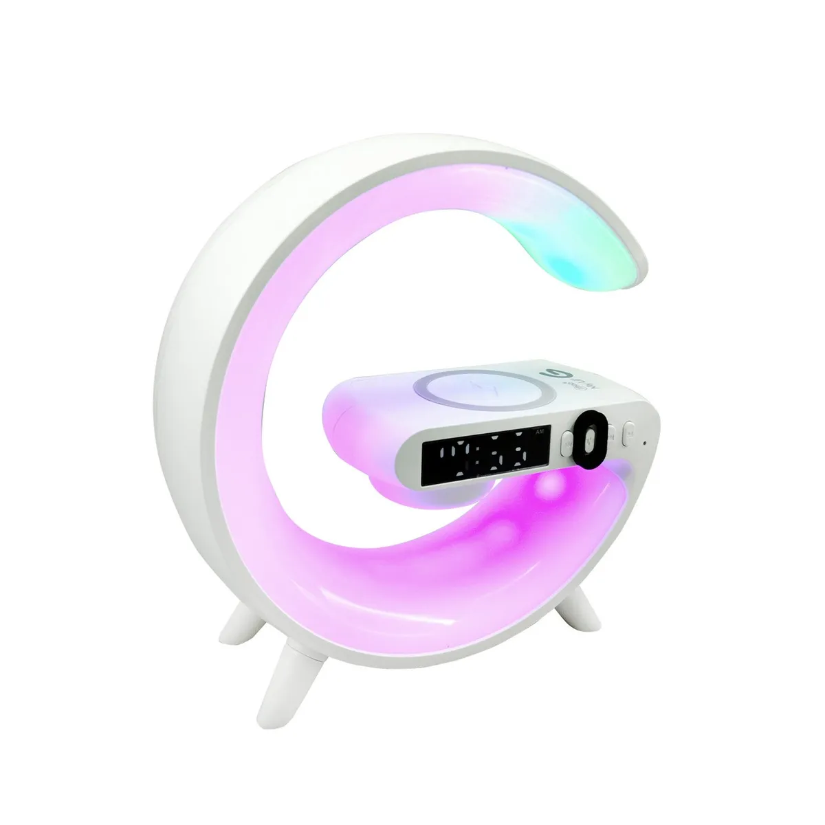 MLAB - Parlante Bluetooth My Lil G Cargador Inalámbrico Blanco - SC