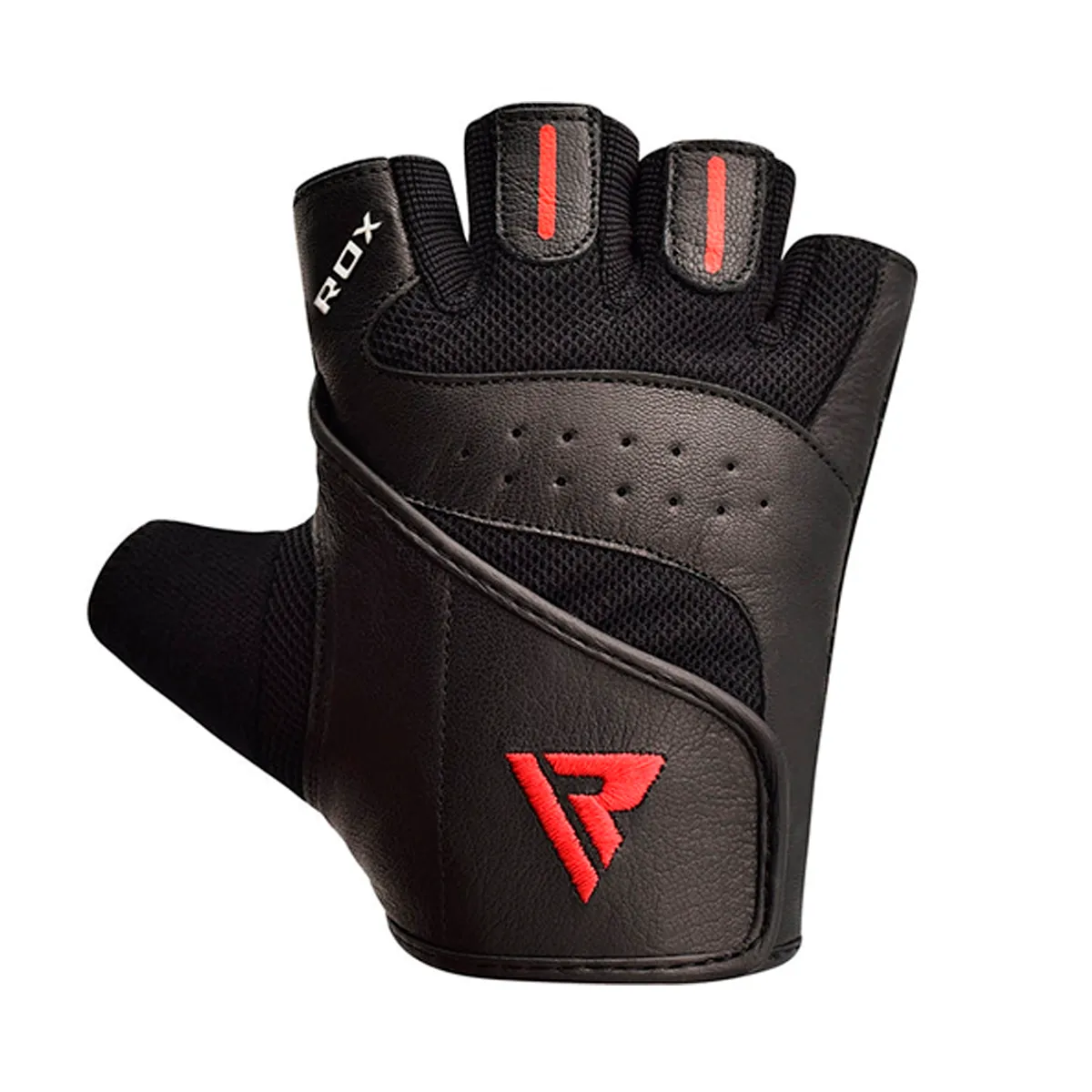 RDX - Guantes De Levantamiento Rdx S2 Cuero Training Wgl-s2b