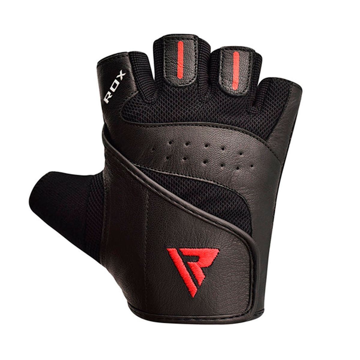 RDX - Guantes De Levantamiento Rdx S2 Cuero Training Wgl-s2b