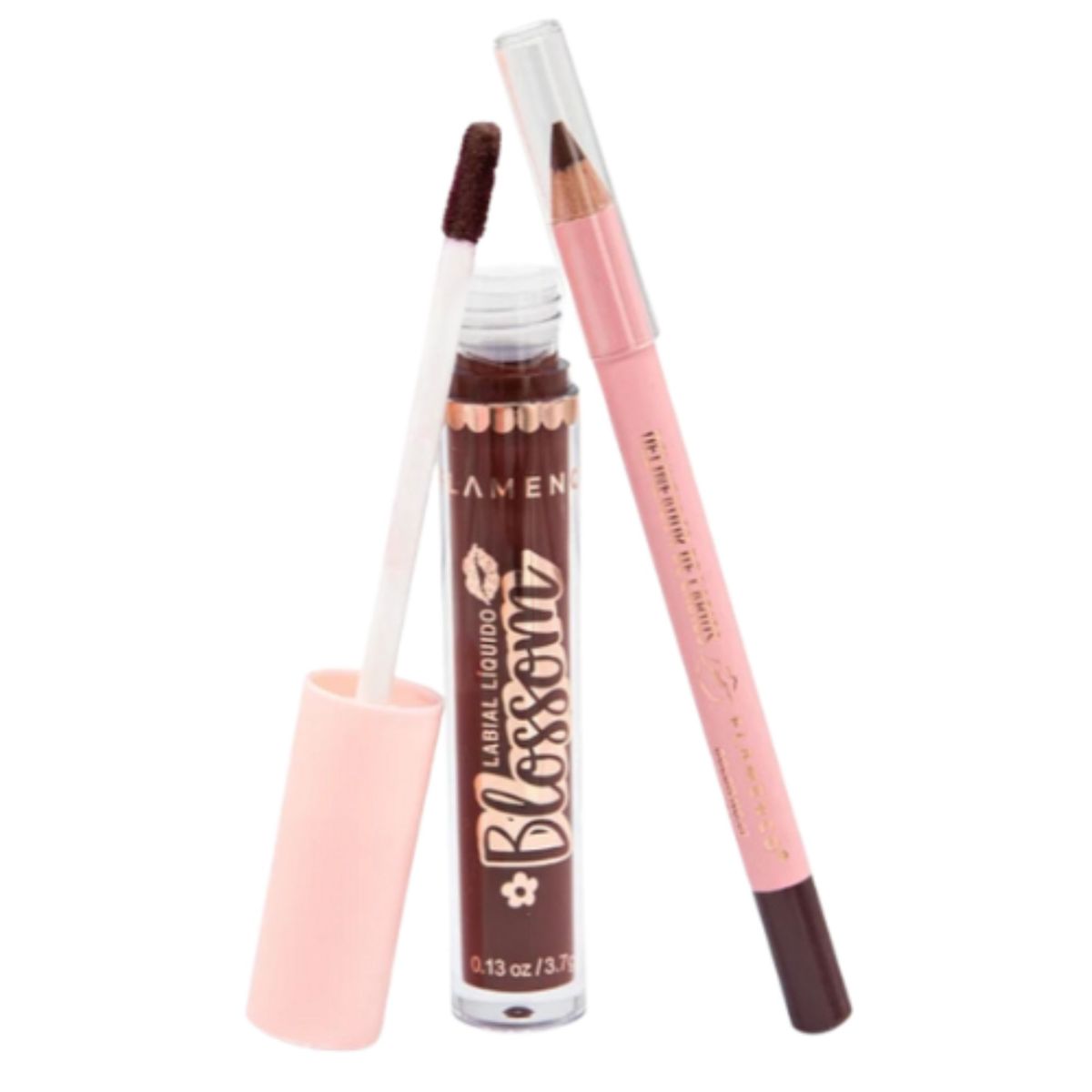 LIKE SHOP - Labial Liquido Matte Más Delineador De Labios 2 En 1 MB1230 Pack 02