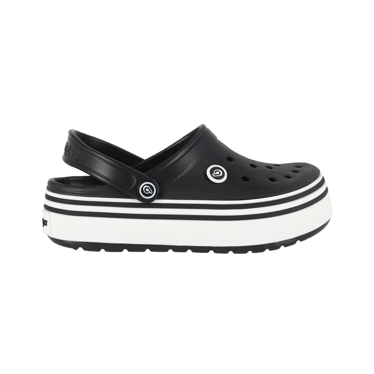 BAMERS - Zuecos Niños Bamers Airline High Negro