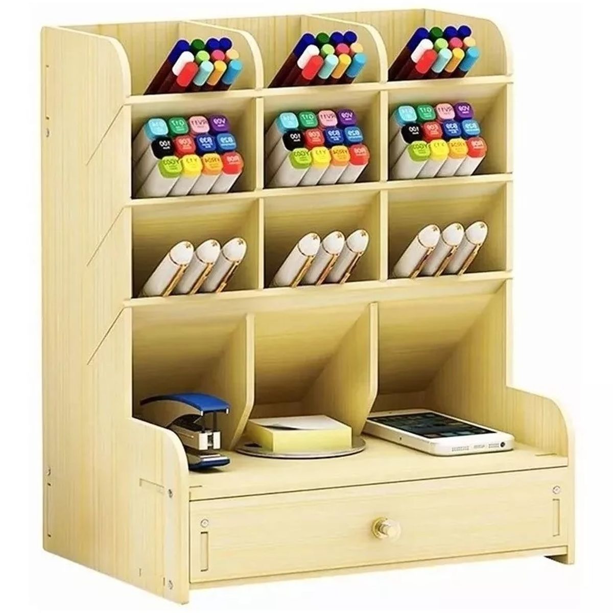 GENERICO - Pack Organizador De Lápices Plumones Súper Tips Lettering