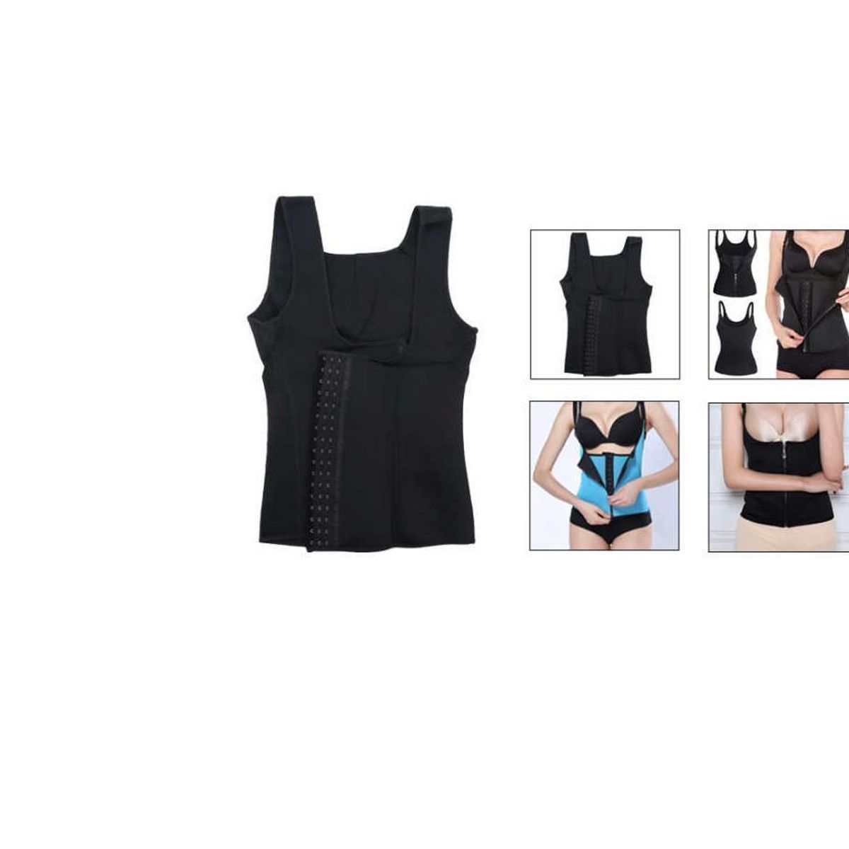 GENERICO - Faja Ajustable Reductora de Mujer talla XL