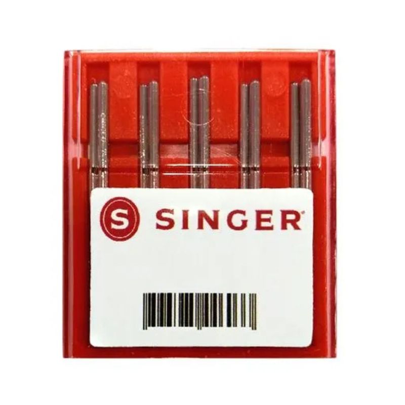 SINGER - Aguja Singer Dcx27 (Punta corriente 80/12), set 10 uds